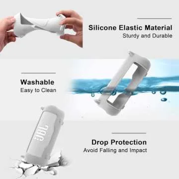 Aenllosi JBL Flip 7 Portable Speaker Silicone Case