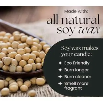 Healing Crystals Candle - Lavender Vanilla Aromatherapy