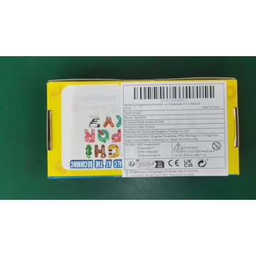 Large Size Magnetic Letters for Kids with Cute Animals