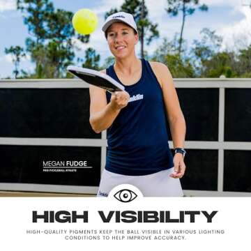 Franklin Sports Outdoor X-40 Pickleball Balls in 3 Pack