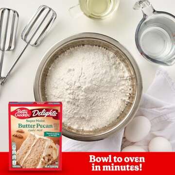 Betty Crocker Butter Pecan Cake Mix - Quick & Easy