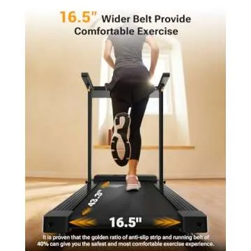UREVO Folding Treadmills - 3.0 HP Home Fitness Solution