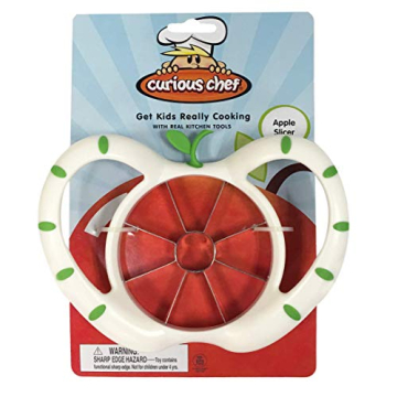 Curious Chef Children's Apple Slicer for Kids' Healthy Fun