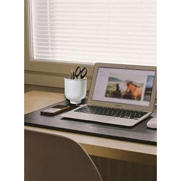 Serene Spaces Living Large Glazed Ceramic Pedestal Bowl- Centerpiece for Vintage Weddings, Events, M...