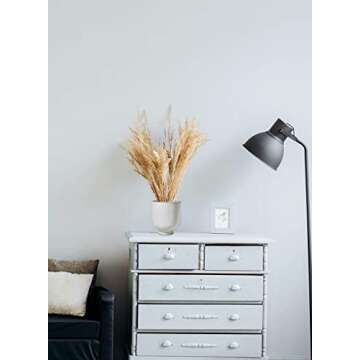 Serene Spaces Living Large Glazed Ceramic Pedestal Bowl- Centerpiece for Vintage Weddings, Events, Measures 7" Tall and 6.5" Diameter