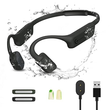 Wireless Bone Conduction Headphones - Bluetooth Open-Ear Headphones w/Mic,Premium Sound Quality,34.5...
