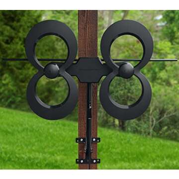 Antennas Direct ClearStream 4MAX Indoor Outdoor TV Antenna