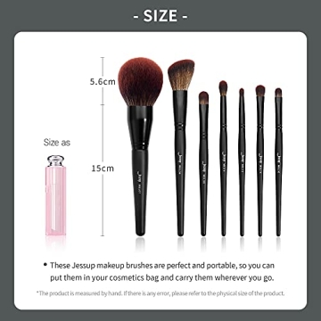 Jessup 21 Piece Makeup Brushes Set for Flawless Application