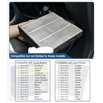 Cabin Air Filter for Toyota Models - CF10285