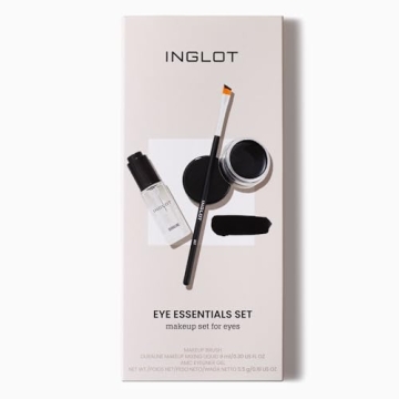 Inglot Eye Essentials Set with Eyeliner Gel Duraline & Brush