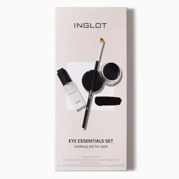 Inglot Eye Essentials Set with Eyeliner Gel Duraline & Brush