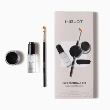 Inglot Eye Essentials Set with Eyeliner Gel Duraline & Brush