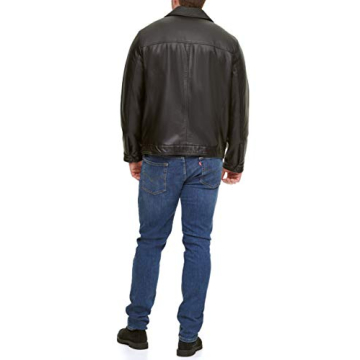 Tommy Hilfiger Men's Faux Leather Jacket - Stylish Comfort