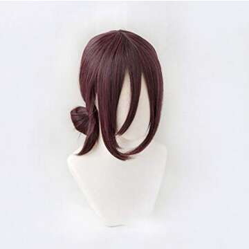 Anime Reze Cosplay Wig Short Party Hair Wig Halloween Accessory Women Girls