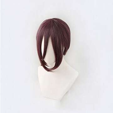 Anime Reze Cosplay Wig Short Party Hair Wig Halloween Accessory Women Girls