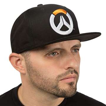 JINX Overwatch Frenetic Snapback Hat for Gamers