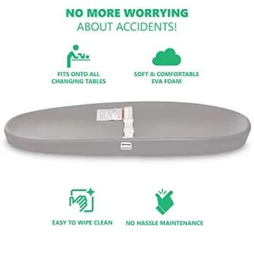 Evolur Eva Baby Changing Pad | Safe, Stylish, Portable