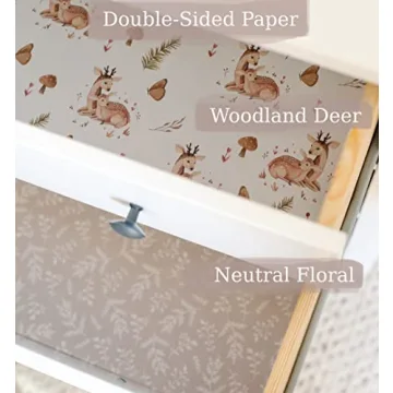 Baby Powder Scented Drawer Liners for Nursery Decor