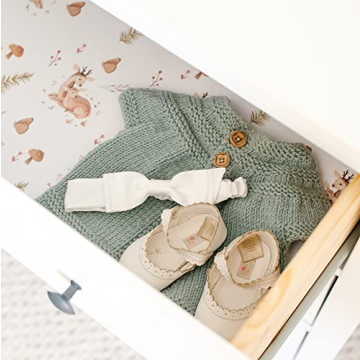 Baby Powder Scented Drawer Liners for Nursery Decor