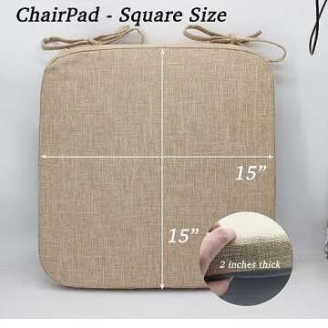 ZYHOONE Comfortable Memory Foam Seat Cushion - Machine Washable