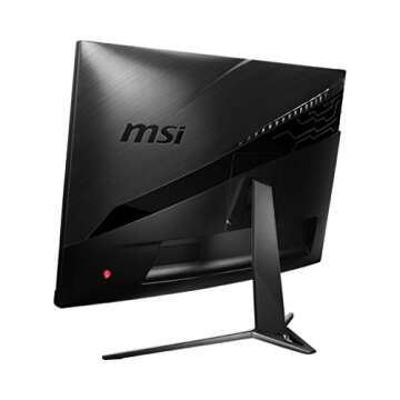 MSI Full HD Non-Glare 1ms 1920 x 1080 144Hz Refresh Rate USB/DP/HDMI Smart Headset Hanger Free Sync 24”Gaming Curved Monitor (Optix MAG241C) - Black