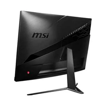 MSI Full HD Non-Glare 1ms 1920 x 1080 144Hz Refresh Rate USB/DP/HDMI Smart Headset Hanger Free Sync 24”Gaming Curved Monitor (Optix MAG241C) - Black