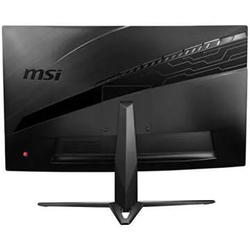 MSI Full HD Non-Glare 1ms 1920 x 1080 144Hz Refresh Rate USB/DP/HDMI Smart Headset Hanger Free Sync 24”Gaming Curved Monitor (Optix MAG241C) - Black