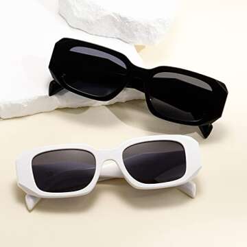 Stylish MASDUN Y2k Sunglasses with UV Protection for All