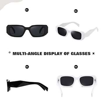 Stylish MASDUN Y2k Sunglasses with UV Protection for All