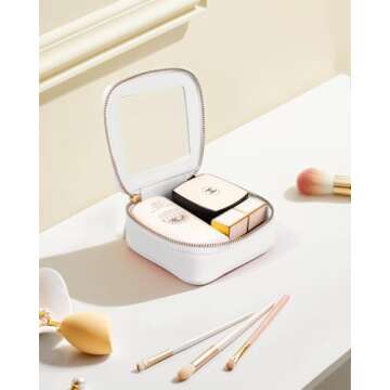 LETGO Clear Makeup Bags Small for Travel Essentials