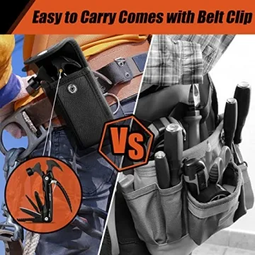 Dusor 12-in-1 Hammer Multitool for Home and Camping Needs