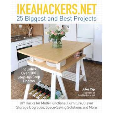 IKEAHACKERS.NET 25 Biggest and Best Projects: DIY Hacks for Multi-Functional Furniture, Clever Stora...