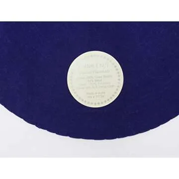 COTTON CRAFT Glitz Handmade Beaded Charger Placemats Set of 4