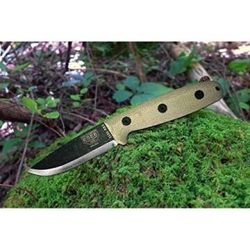 ESEE RB3 Survival Knife with Lifetime Guarantee - Made in USA