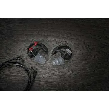 SureFire EP4 Earplugs - Reusable, Black, Medium