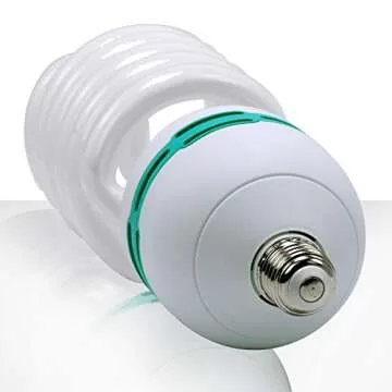 JULIUS STUDIO (2-Pack) 85W Photo Studio Lighting Bulb 6500K 4760LM for Photo Video Studio, JSAG318