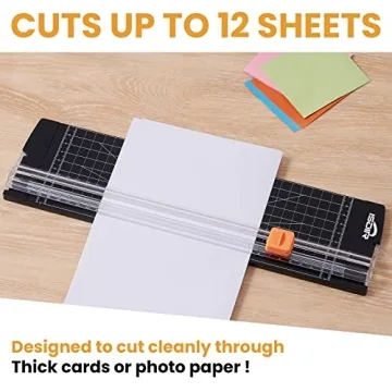 ISDIR A4 Paper Cutter - 12 Inch Precision Trimmer