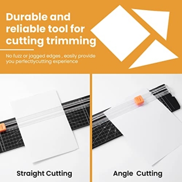 ISDIR A4 Paper Cutter - 12 Inch Precision Trimmer