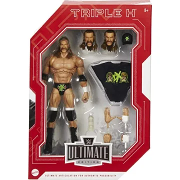 Mattel WWE Triple H Ultimate Edition Action Figure - Unmatched Detail