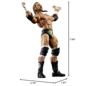 Mattel WWE Triple H Ultimate Edition Action Figure - Unmatched Detail