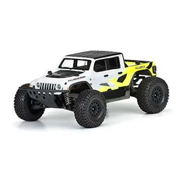 Pro-line Racing Jeep Gladiator Rubicon Clear Body SC and 18 MT PRO354200 Car/Truck Bodies Wings & Decals