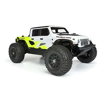 Pro-line Racing Jeep Gladiator Rubicon Clear Body SC and 18 MT PRO354200 Car/Truck Bodies Wings & Decals
