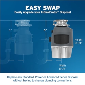 InSinkErator Evolution 1 HP Advanced Series Garbage Disposal
