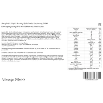 Vegan Multivitamin for Energy Beauty All Ages No Sugar