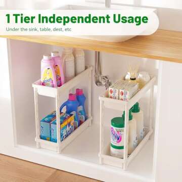 PouHenier.jh 4 Tier Small Slim Bathroom Storage Rolling Utility Cart Organizer, Detachable Narrow Caddy with Wheels for Dorm and Laundry, Skinny Sturdy Organization Trolley for Snack Craft Art (White)