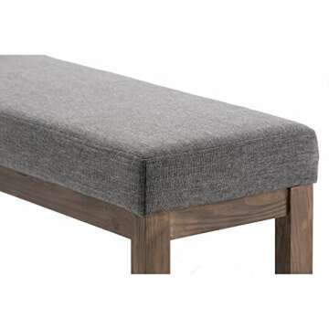 Stylish Contemporary Ottoman Bench for Living Spaces