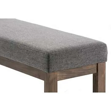 Stylish Contemporary Ottoman Bench for Living Spaces