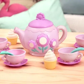 Delightful 17-Piece Singing Teapot Set for Kids