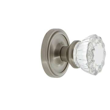 Elegant Nostalgic Warehouse Crystal Door Knob Set