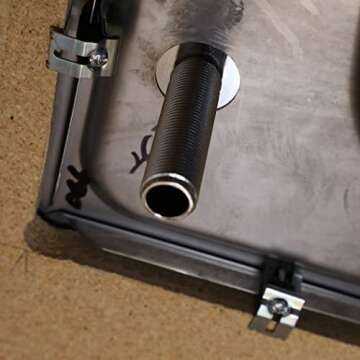 Danco 11091 Sink Hole Cover in Matte Black - Easy Install